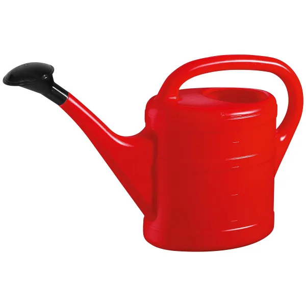 Geli Gießkanne COLOURS Rot 5 Liter - Kunststoff Geli Gießkanne COLOURS Rot 5 Liter - Kunststoff