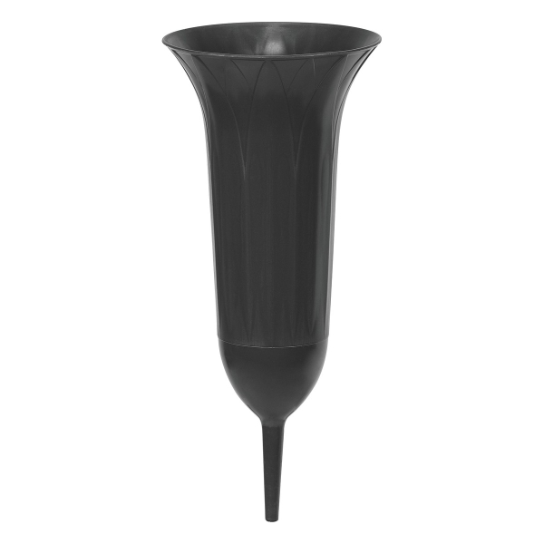 Geli Grabvase 31 cm anthrazit