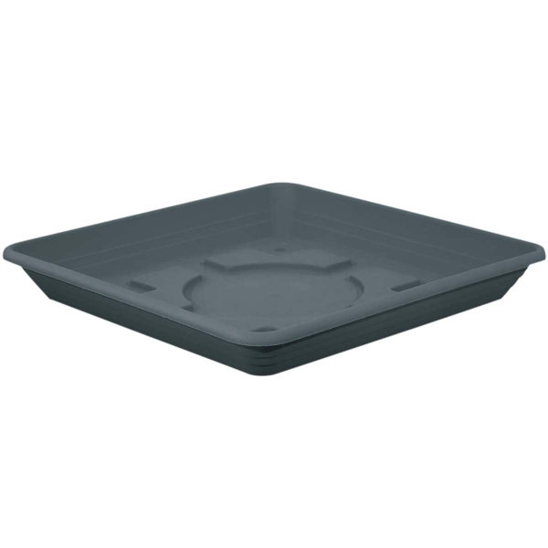 Geli Untersetzer NORA Anthrazit 25 cm quadratisch - Kunststoff