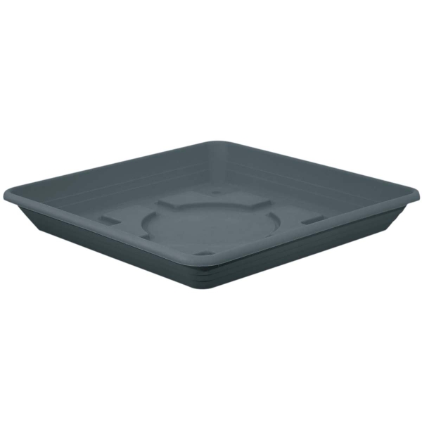 Geli Untersetzer NORA Anthrazit 35 cm quadratisch - Kunststoff