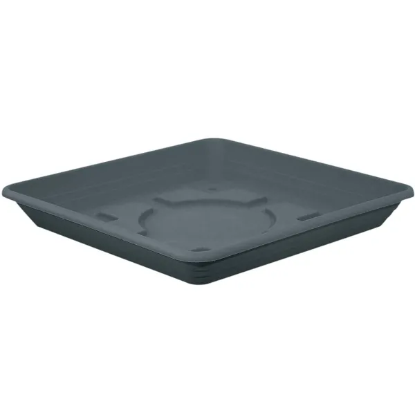 Geli Untersetzer NORA Anthrazit 40 cm quadratisch - Kunststoff