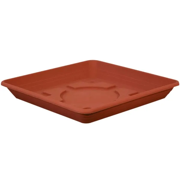 Geli Untersetzer NORA Terracotta 29 cm quadratisch - Kunststoff
