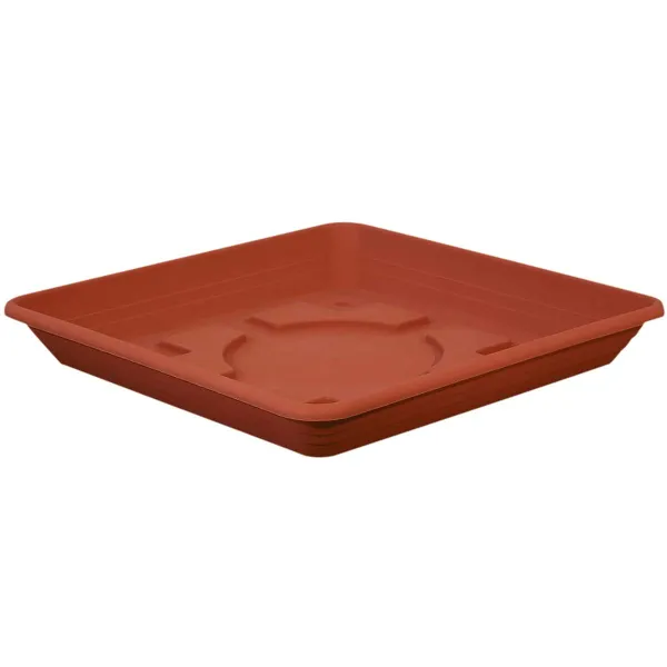 Geli Untersetzer NORA Terracotta 35 cm quadratisch - Kunststoff
