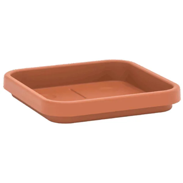 Geli Untersetzer VIVA Square Terracotta 28 - Kunststoff Geli Untersetzer VIVA Square Terracotta 28 - Kunststoff