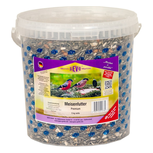 GEVO® Meisenfutter Premium 5 Kg Eimer