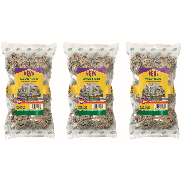 GEVO® Meisenknödel 6er-Pack x 3