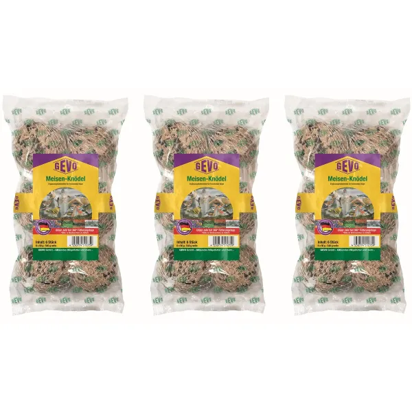 GEVO® Meisenknödel 6er-Pack x 3 GEVO® Meisenknödel 6er-Pack x 3