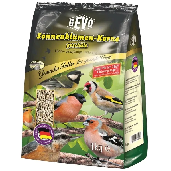 GEVO® Sonnenblumenkerne geschält 1 kg GEVO® Sonnenblumenkerne geschält 1 kg