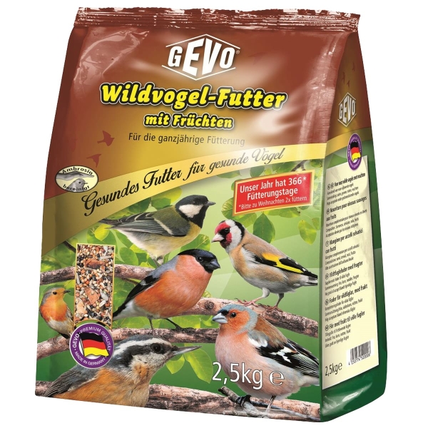 GEVO® Wildvogelfutter mit Früchten - 2,5 kg
