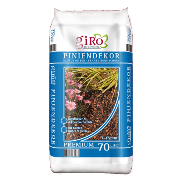 GiRo® Premium Piniendekor 7-15 mm - 70 Liter