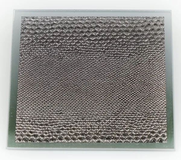 Glas Spiegelteller eck/rund FWK