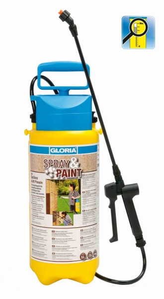 GLORIA® Spray & Paint  Füllinhalt - 5 Liter Füllmenge