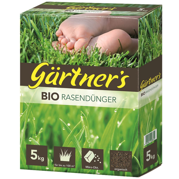 gpi Gärtner´s BIO Rasendünger - 5 kg