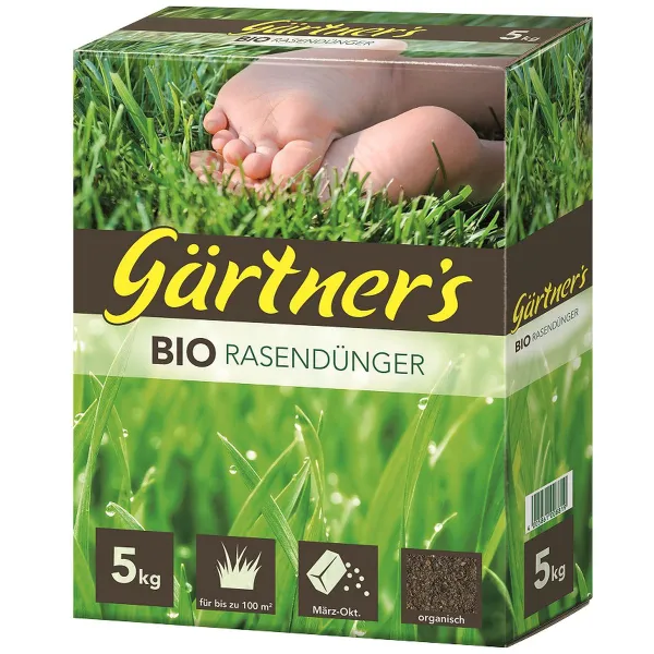 gpi Gärtner´s BIO Rasendünger 5 kg