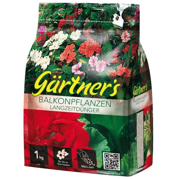 gpi Gärtner´s Blumenpflege Balkonpflanzen Langzeitdünger - 1 kg