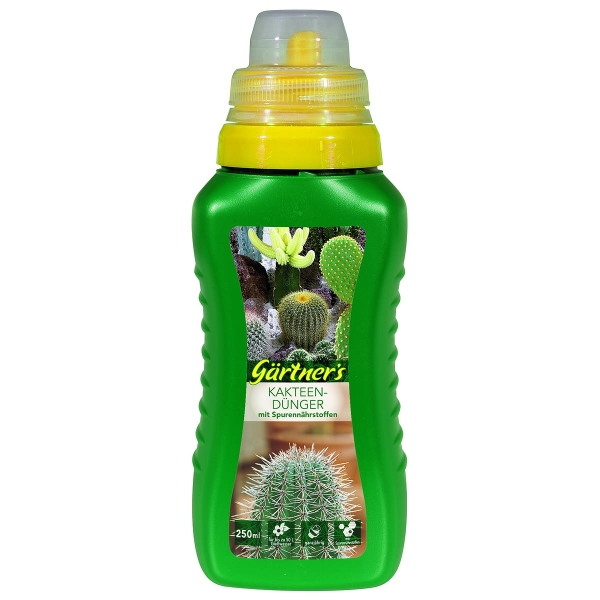 gpi Gärtner´s Blumenpflege Kakteendünger mit Spurennährstoffen - 250 ml