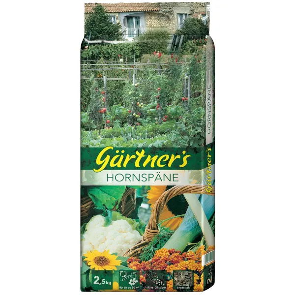 gpi Gärtner´s Hornspäne 2,5 Kg gpi Gärtner´s Hornspäne 2,5 Kg