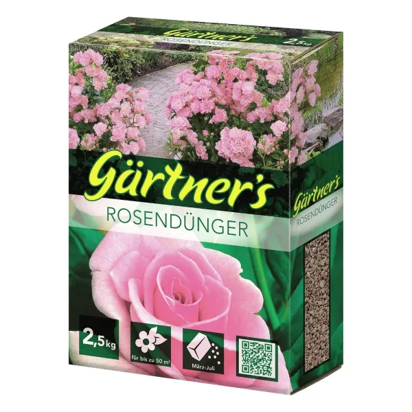 gpi Gärtner´s Quadro Rosendünger 2,5 kg