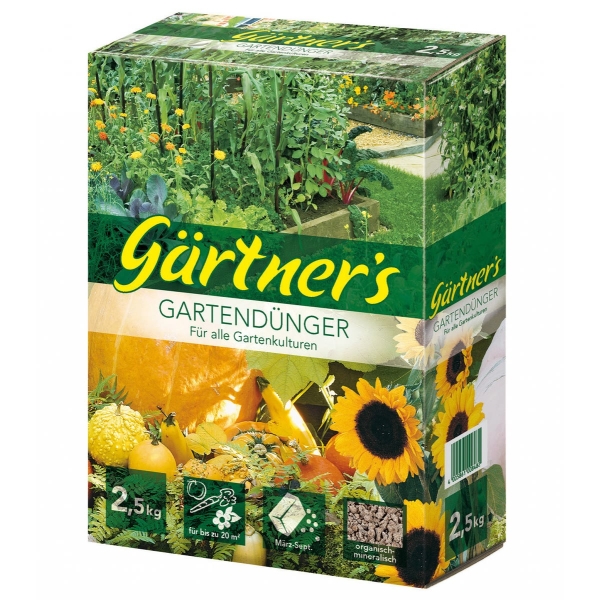 gpi Gärtner´s Spezialkulturen Gartendünger für alle Kulturen - 2,5 kg
