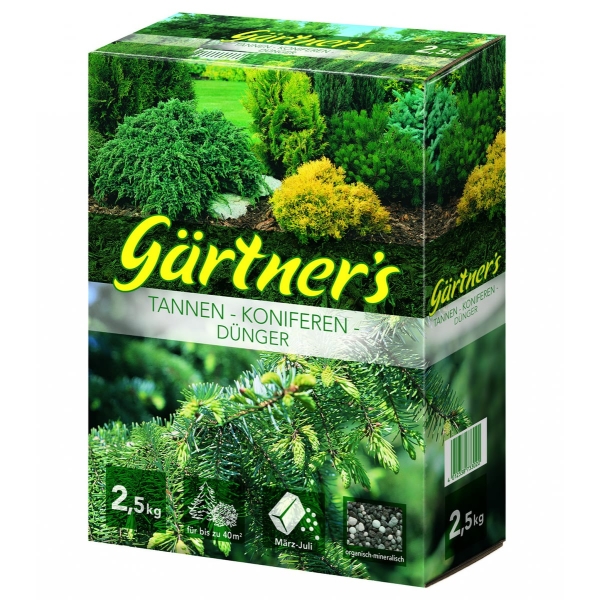 gpi Gärtner´s Spezialkulturen Tannen-Koniferen-Dünger - 2,5 kg