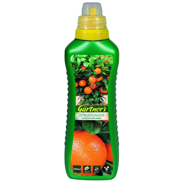 gpi Gärtner´s Spezialkulturen Zitrusdünger mit Spurennährstoffen - 500 ml