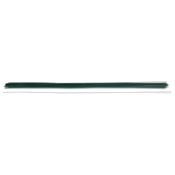 H & R Bastel - Steckdraht Grün Ø 0,9 mm x 40 cm im 20er Pack - Metall