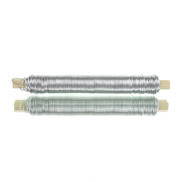 H & R Bastel - Wickeldraht Verzinkt Ø 0,65 mm - 38 Meter