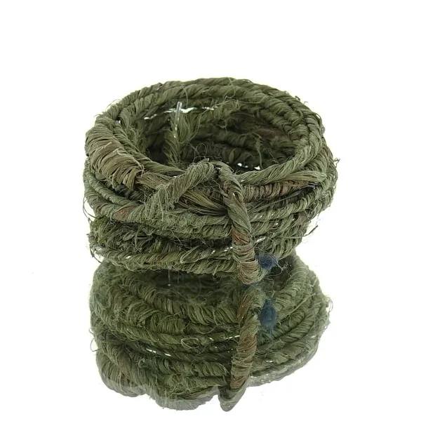 H & R Bastel - Rustic Wire Grün ummantelter Draht Ø 3-5 mm - 3 Meter