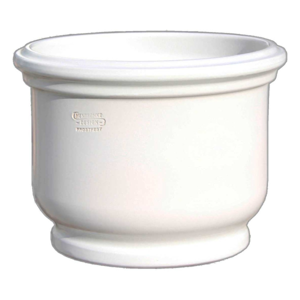Hentschke Blumenkübel 30 cm  weiss