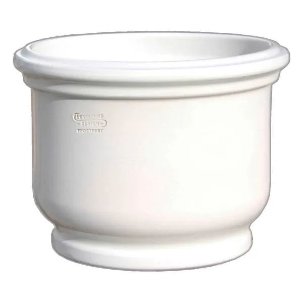 Hentschke Blumenkübel 30 cm weiss