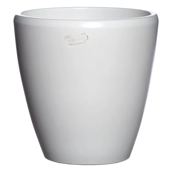 Hentschke Blumenkübel 45 cm weiss