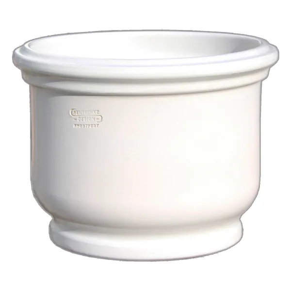 Hentschke Blumenkübel 60 cm weiss