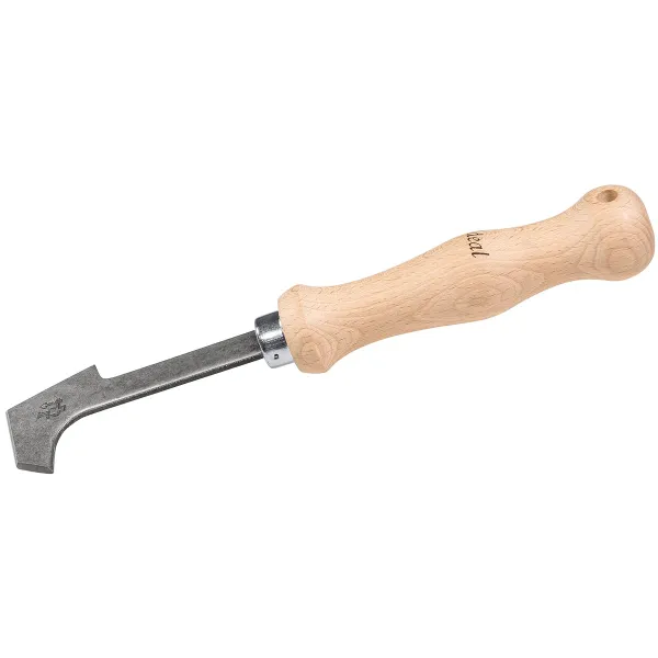 IDEAL-Fugenkratzer mit 15,5 cm Buchenstiel - Hochwertiger Vergütungsstahl
