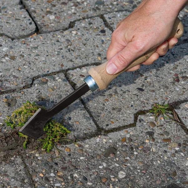 IDEAL-Fugenkratzer mit 15,5 cm Buchenstiel - Hochwertiger Vergütungsstahl