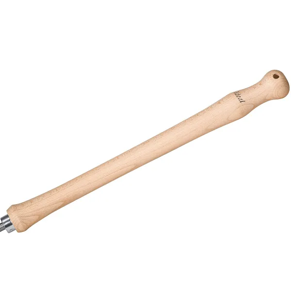 IDEAL-Handrechen mit 40 cm Buchenstiel - Hochwertiger Vergütungsstahl