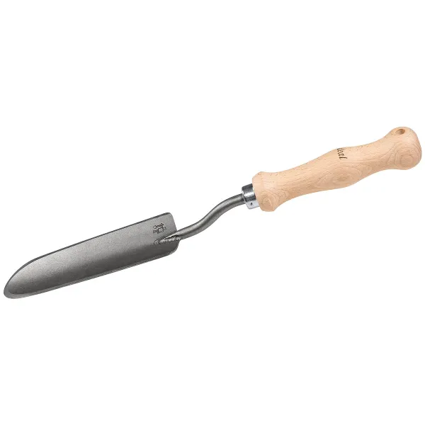 IDEAL-Handschaufel schmal mit 15,5 cm Buchenstiel - Hochwertiger Vergütungsstahl