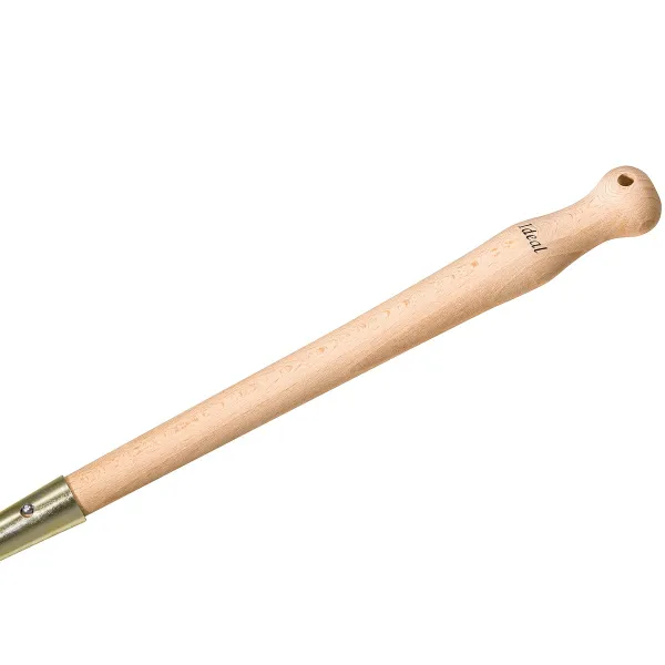 IDEAL-Kleinfächerbesen mit 40 cm Buchenstiel - Hochwertiger Federstahl
