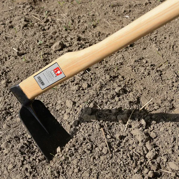 IDEAL-Rheinische Hacke mit gerader Schneide und Eschenstiel 135 cm