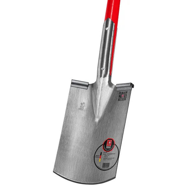 IDEAL-Spaten Gärtner Form FITNESSSPATEN Eschen-T-Stiel 85 cm - Größe 2