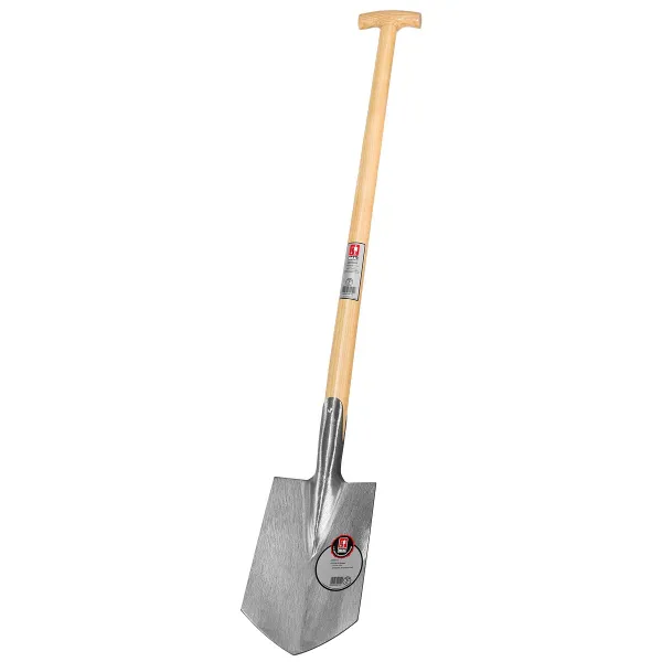 IDEAL-Spaten PIONIER Geestemünder Form mit Eschen-T-Stiel 85 cm IDEAL-Spaten PIONIER Geestemünder Form mit Eschen-T-Stiel 85 cm
