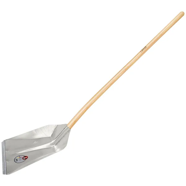 IDEAL-Hallenser Rand-/Schneeschaufel FAVORIT mit Eschen-Langstiel 130 cm