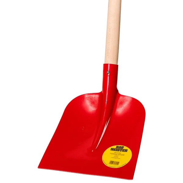 IDEAL-Holsteiner Sandschaufel BAUMEISTER mit Buchen-Langstiel 130 cm