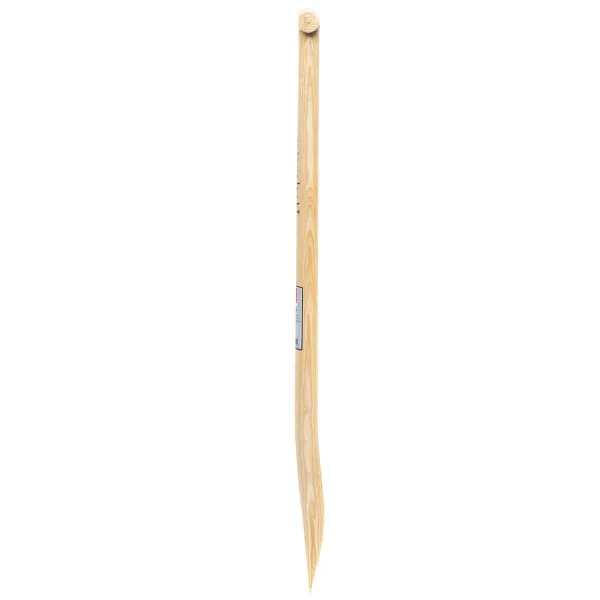 IDEAL-T-Stiel für IDEAL-Spaten gebogen, lackiert, mit Brennstempel 85 cm - Esche