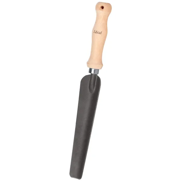 IDEAL-Unkrautstecher mit 15,5 cm Buchenstiel - Hochwertiger Vergütungsstahl IDEAL-Unkrautstecher mit 15,5 cm Buchenstiel - Hochwertiger Vergütungsstahl