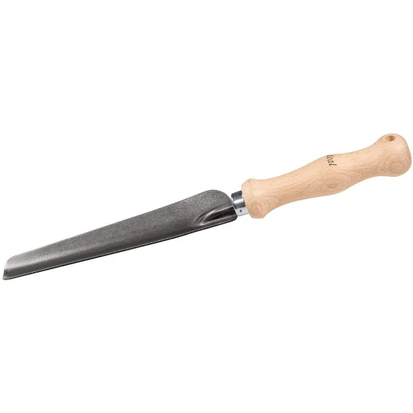 IDEAL-Unkrautstecher mit 15,5 cm Buchenstiel - Hochwertiger Vergütungsstahl