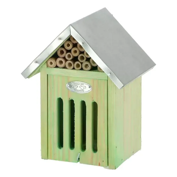 Insektenhotel S inkl. Bürste
