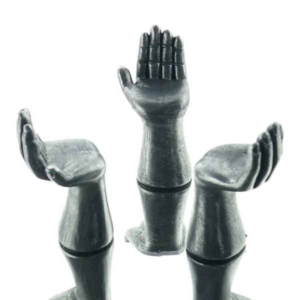 Kaemingk Abstandshalter Hände Anthrazit für runde Pflanzgefäße 9 cm - Polyresin Kaemingk Abstandshalter Hände Anthrazit für runde Pflanzgefäße 9 cm - Polyresin