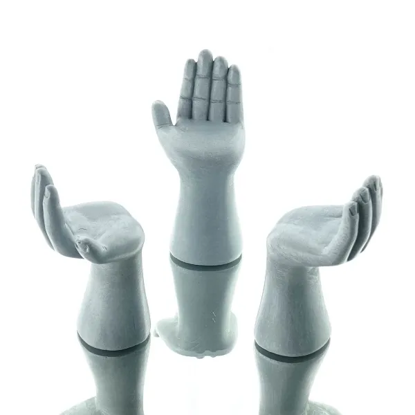 Kaemingk Abstandshalter Hände Grau für runde Pflanzgefäße 9 cm - Polyresin Kaemingk Abstandshalter Hände Grau für runde Pflanzgefäße 9 cm - Polyresin