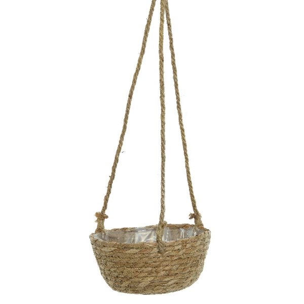 Kaemingk Ampel- / Hänge-Topf Ø 20 cm - Seegras