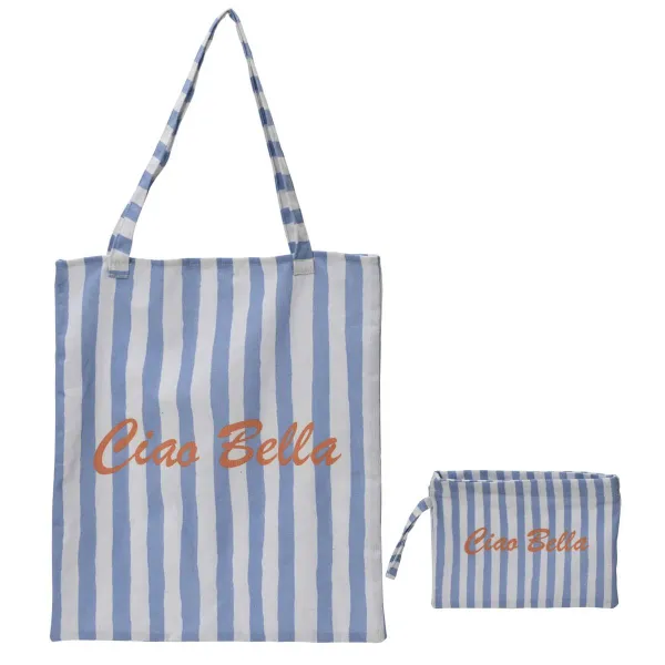 Kaemingk Beutel Ciao Bella 2er Set L: 44 W: 38 H: 0,5 cm - Polyester-Baumwolle